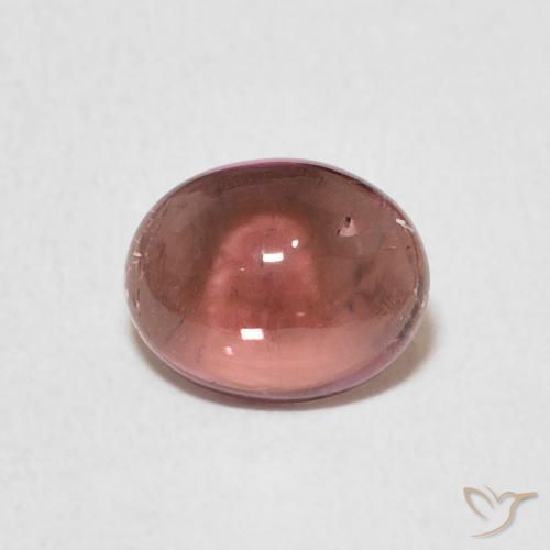 1.02ct Naturel Rose Tourmaline, ovale, Transparent