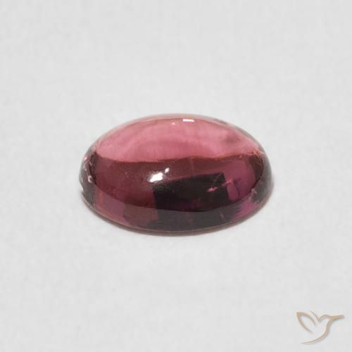 Tourmaline Rose naturelle ovale, 1.02 ct, Transparent