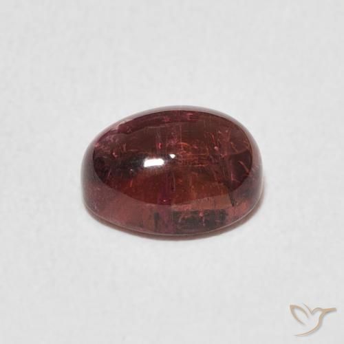 Tourmaline Rose naturelle ovale, 1.27 ct, Transparent