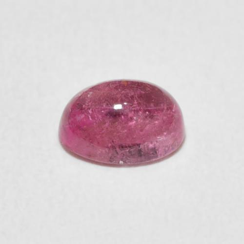 Tourmaline Rose clair naturelle ovale, 0.77 ct, Transparent