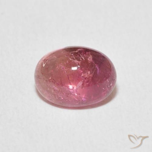 1.35ct Naturel Rose moyen Tourmaline, ovale, Transparent