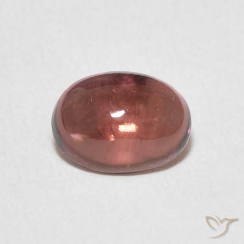 1.12ct Naturel Rose foncé Tourmaline, ovale, Transparent