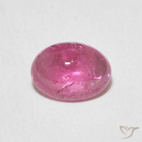 1.17ct Naturel Pourpre moyen Tourmaline, ovale, Transparent
