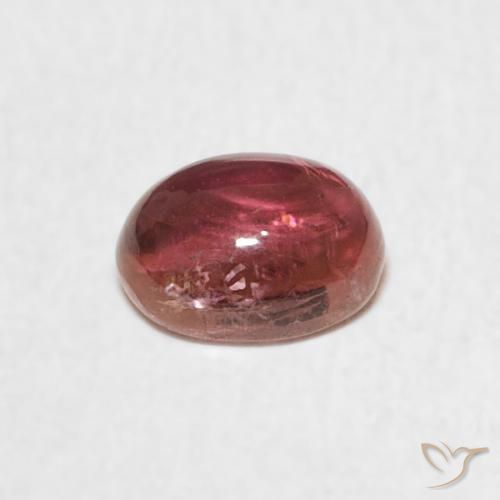Tourmaline Rose moyen naturelle ovale, 0.92 ct, Transparent