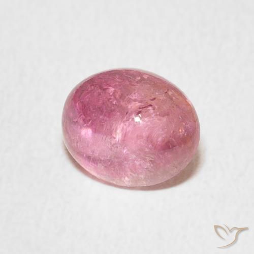 Tourmaline Rose clair naturelle ovale, 2.08 ct, Transparent