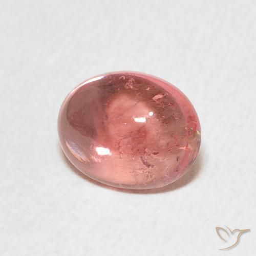 Tourmaline Rose moyen naturelle ovale, 1.71 ct, Transparent