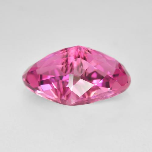 Tourmaline Raisin naturelle Cœur, 4.15 ct, VVS