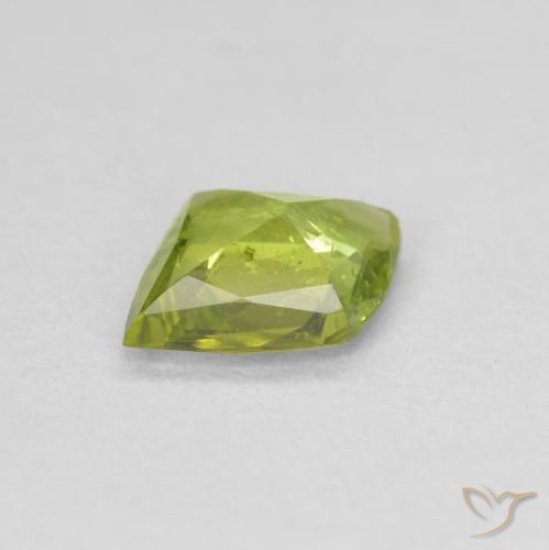 Tourmaline Vert éclatant naturelle Fantaisie, 1.11 ct, VVS-VS
