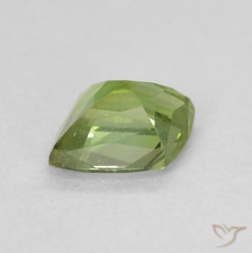 Tourmaline Vert forêt léger naturelle Fantaisie, 0.87 ct, VVS-VS