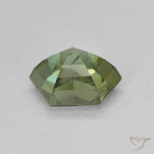 Tourmaline Vert moyen naturelle Fantaisie, 2.03 ct, VVS