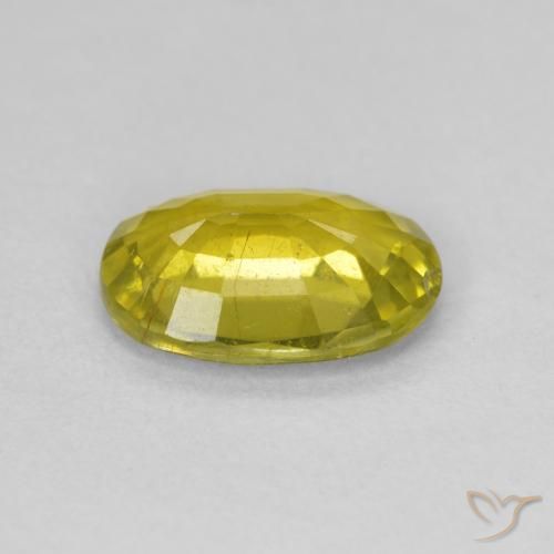 Tourmaline Jaune moyen naturelle Coussin, 2.06 ct, VS