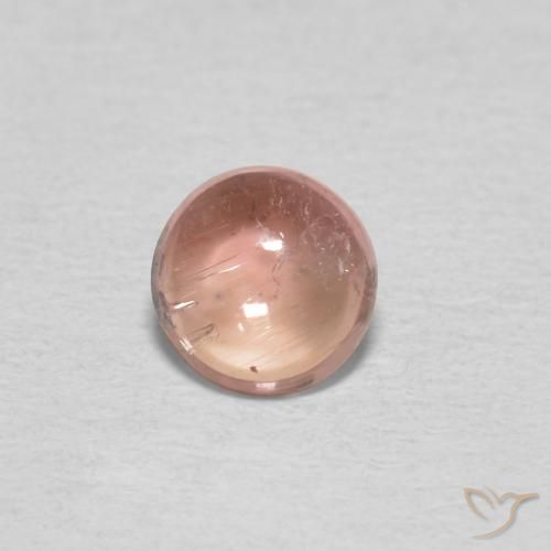 0.50ct Naturel Saumon Rose Tourmaline, Tour, Transparent