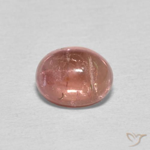 Tourmaline Rose moyen naturelle ovale, 0.83 ct, Transparent