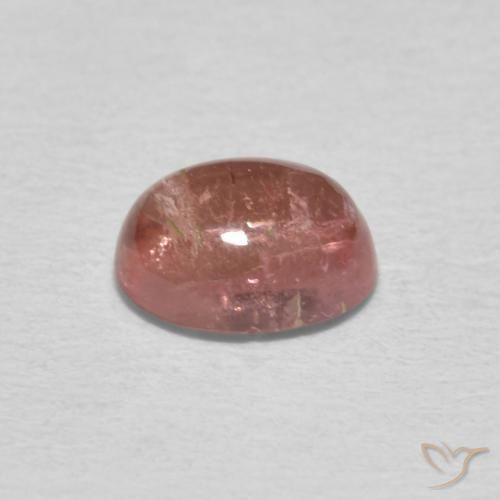 Tourmaline Rose moyen naturelle ovale, 0.83 ct, Transparent