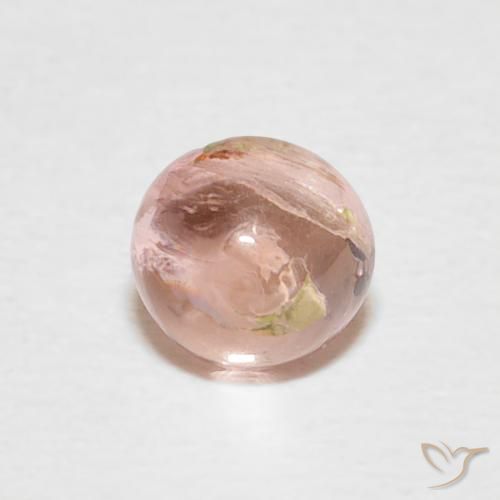 0.64ct Naturel Rose terreux Tourmaline, Tour, Transparent