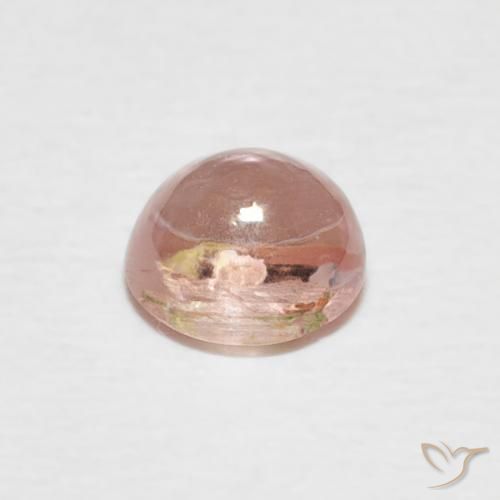 Tourmaline Rose terreux naturelle Tour, 0.64 ct, Transparent