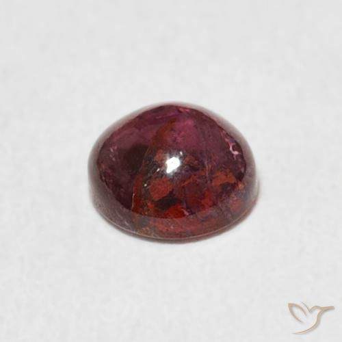 Tourmaline Vin rouge profond naturelle Tour, 0.64 ct, Transparent