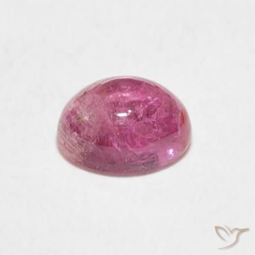 Tourmaline Rose bubblegum naturelle ovale, 0.83 ct, Transparent
