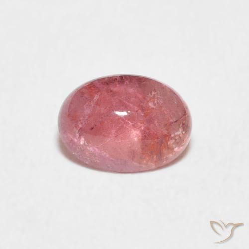 0.73ct Naturel Rose vif Tourmaline, ovale, Transparent