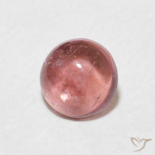Tourmaline Rouge pomme en bonbon léger naturelle Tour, 0.61 ct, Transparent
