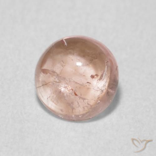 Tourmaline Rose très clair naturelle Tour, 0.49 ct, Transparent