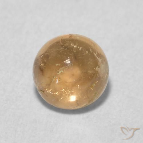 Tourmaline Pêche doré naturelle Tour, 0.62 ct, Transparent