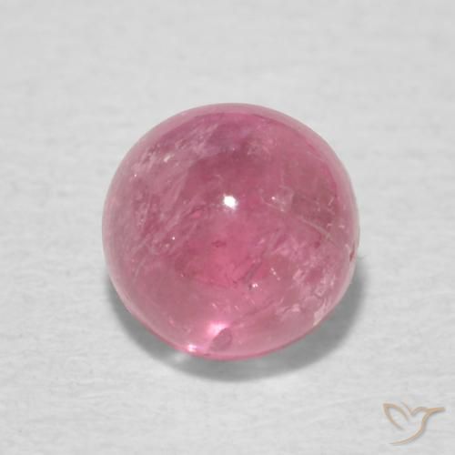 Tourmaline Rose vif naturelle Tour, 0.74 ct, Transparent