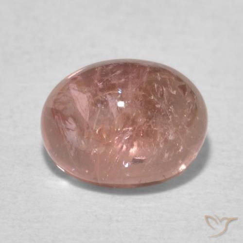 1.72ct Naturel Rose terreux Tourmaline, ovale, Transparent