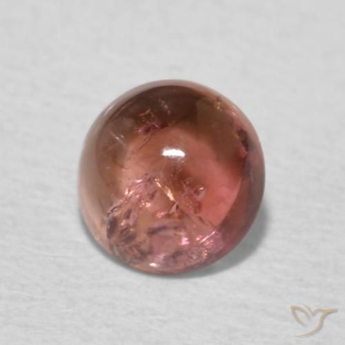 Tourmaline Rose framboise naturelle Tour, 0.65 ct, Transparent
