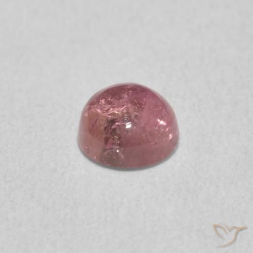 Tourmaline Rouge pomme en bonbon léger naturelle Tour, 0.64 ct, Transparent