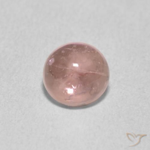 Tourmaline Rose terreux naturelle Tour, 0.85 ct, Transparent