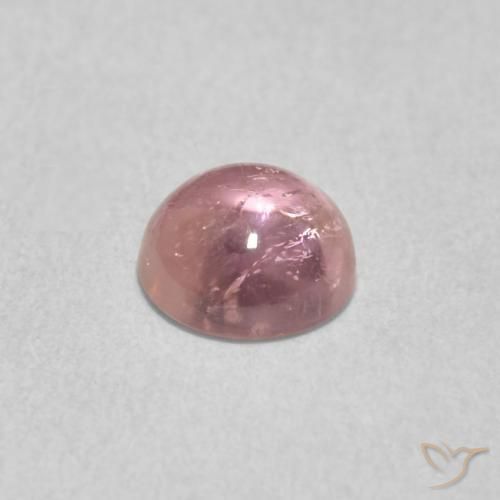 Tourmaline Rose terreux naturelle Tour, 0.85 ct, Transparent