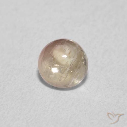 Tourmaline Orange très clair naturelle Tour, 0.71 ct, Transparent