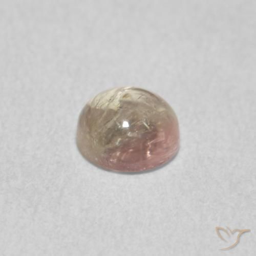 Tourmaline Orange très clair naturelle Tour, 0.71 ct, Transparent