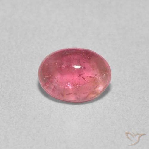 0.67ct Naturel Rose clair Tourmaline, ovale, Transparent