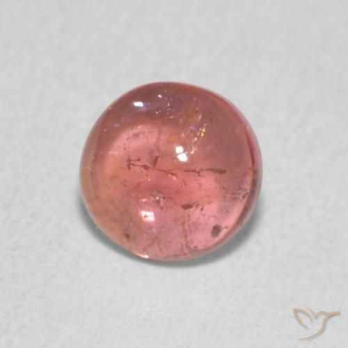 Tourmaline Orange rose naturelle Tour, 0.48 ct, Transparent