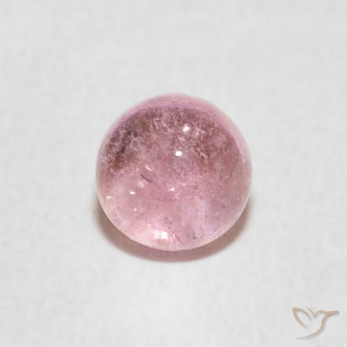 Tourmaline Rose bubblegum léger naturelle Tour, 0.70 ct, Transparent