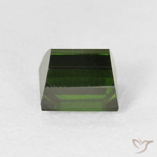Tourmaline Forêt verte naturelle Baquette, 1.19 ct, VVS-VS
