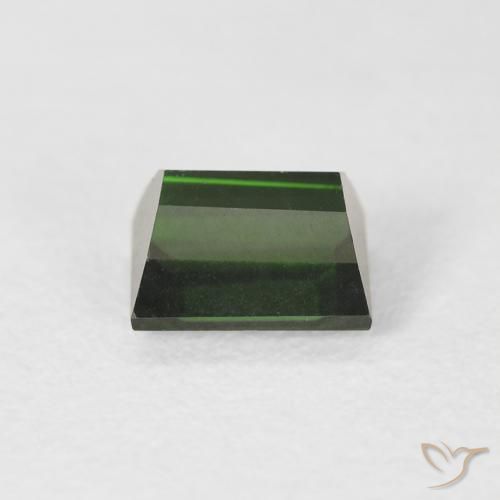 Tourmaline Vert foncé naturelle Baquette, 1.14 ct, VVS