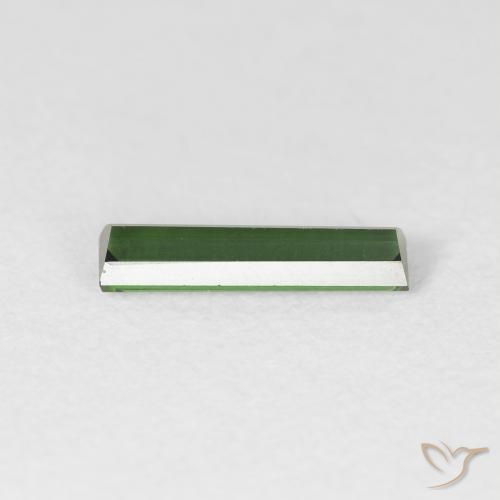 Tourmaline Forêt verte naturelle Baquette, 0.60 ct, VVS
