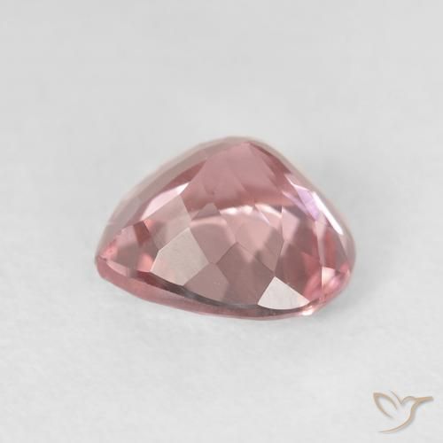 Tourmaline Rose clair naturelle En forme de poire, 1.48 ct, VS
