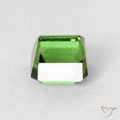 Tourmaline Forêt verte naturelle Octogone / coupe Émeraude, 0.64 ct, VS
