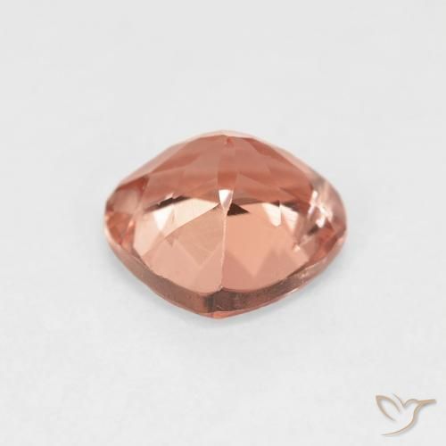 Tourmaline Orange clair naturelle En forme de poire, 1.30 ct, VS