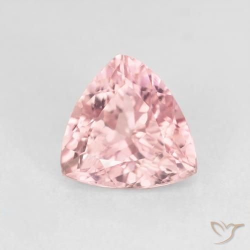 1.45ct Naturel Medium Light-Pink Tourmaline, Trillion, VS