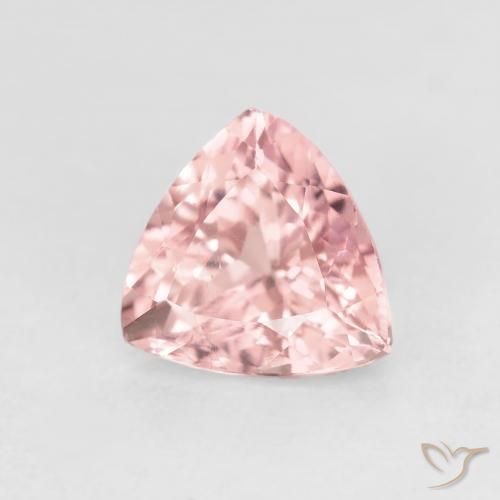 Tourmaline Medium Light-Pink naturelle Trillion, 1.45 ct, VS