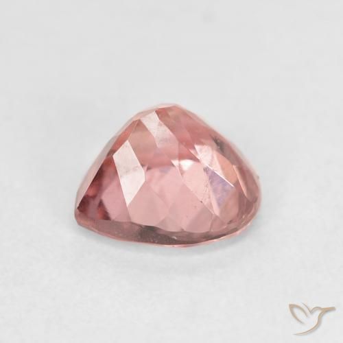 Tourmaline Rose rougeâtre naturelle En forme de poire, 1.28 ct, VS