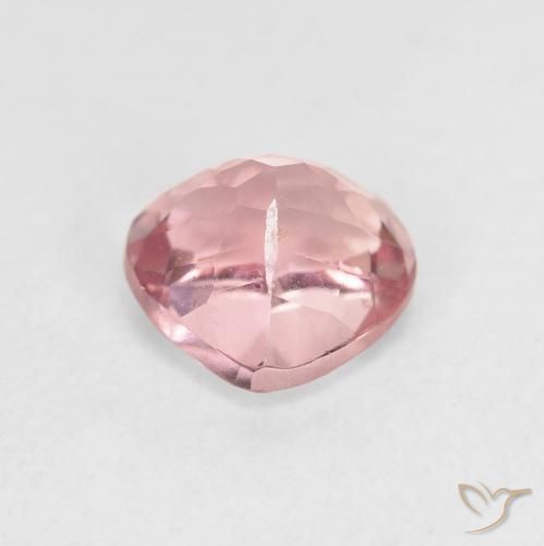 Tourmaline Rose chaud et léger naturelle En forme de poire, 1.52 ct, VS