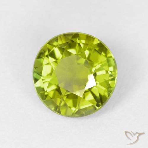 Tourmaline Olive verte naturelle Tour, 1.52 ct, VS