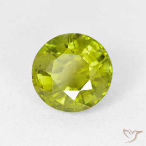 Tourmaline Olive verte naturelle Tour, 1.52 ct, VS