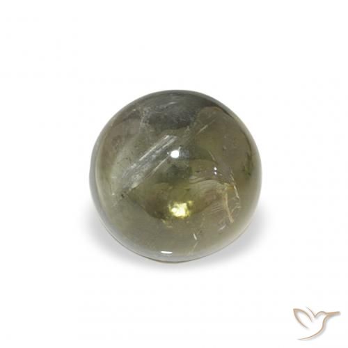 1.11ct Naturel Vert jaunâtre Tourmaline, Tour, Transparent